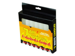 7 Pack 4" All-Purpose Candles ( Case of 72 )