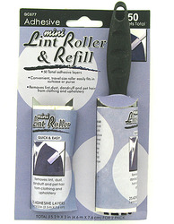 Mini Lint Roller & Refill ( Case of 72 )