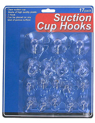 Suction Cup Hooks ( Case of 24 )