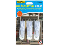 Reusable Multi-Function Hooks Set ( Case of 20 )