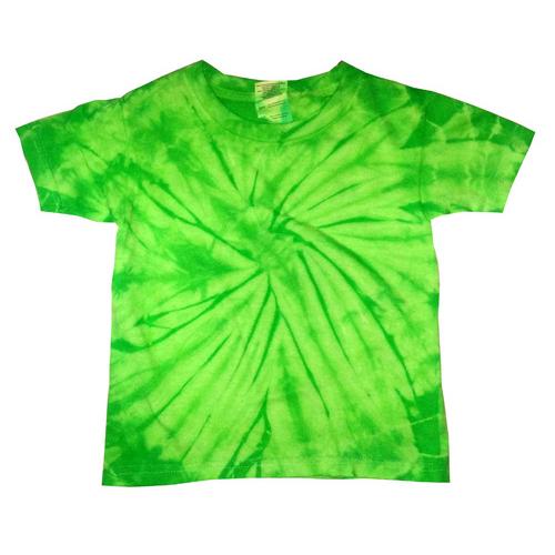 Tie Dye Spiral Kids T-Shirts Assorted Colors Sizes 2T-4T