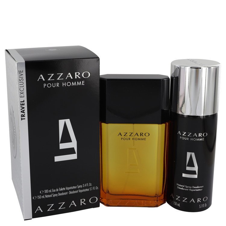 AZZARO by Azzaro Gift Set — 3.4 oz Eau De Toilette Spray + 5.1 oz Deodorant Spray (Men)