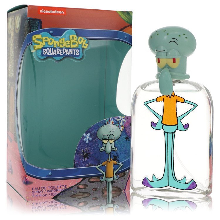 Spongebob Squarepants Squidward by Nickelodeon Eau De Toilette Spray 3.4 oz (Men)