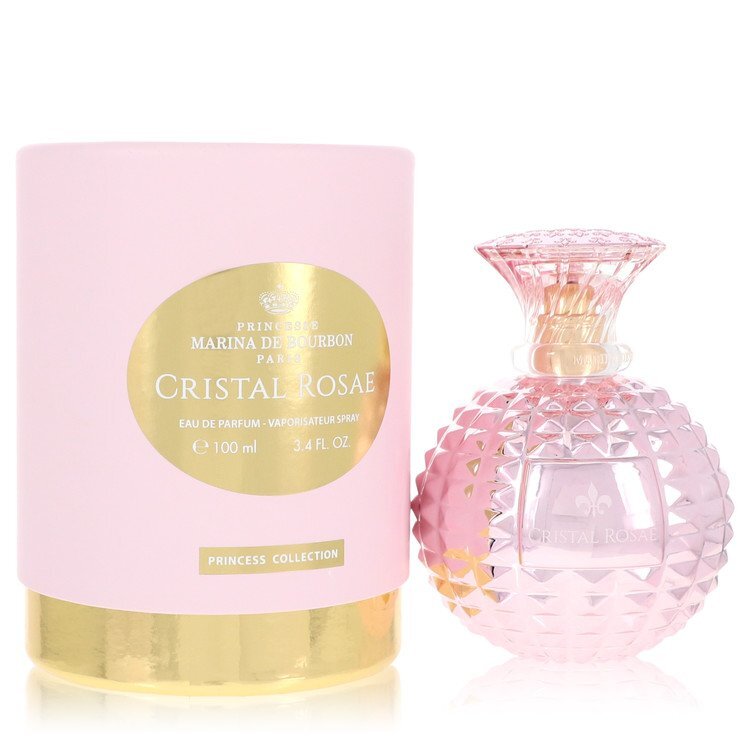 Marina De Bourbon Cristal Rosae by Marina De Bourbon Eau De Parfum Spray 3.4 oz (Women)