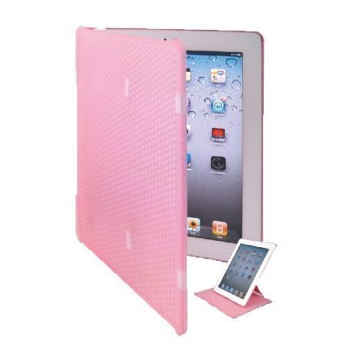 Keydex Slim-Fit Genius Cover Case for iPad with Rotating Stand - Pink