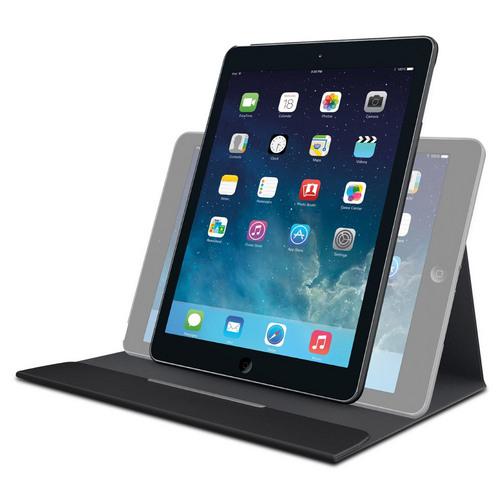 Logitech 939-000838 Turnaround Carrying Case for iPad Air - Intense Black