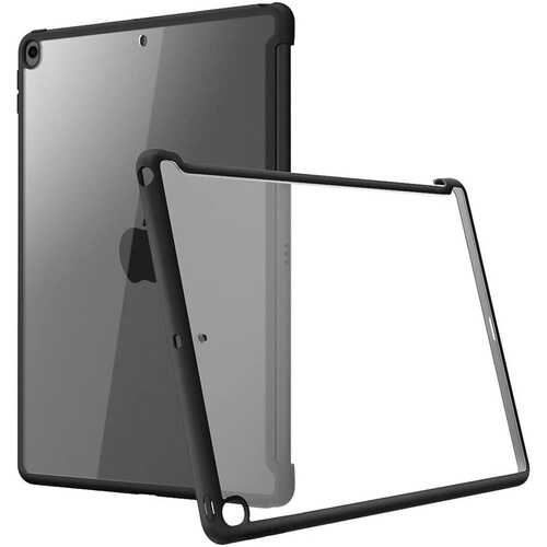 i-Blason Case for 10.2 iPad 7th Gen Slim Hybrid Case - Clear IPAD7-KBOARD-BK