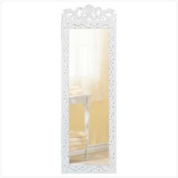 Elegant White Wall Mirror
