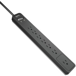 Apc 7-outlet Surgearrest Surge Protector, 6ft Cord (black) (pack of 1 Ea)