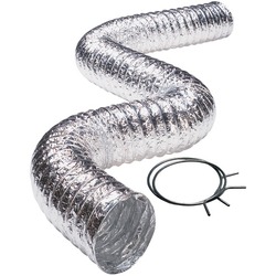 Deflecto Aluminum Duct (2-ply; 5ft; Ul 181 Class 1) (pack of 1 Ea)