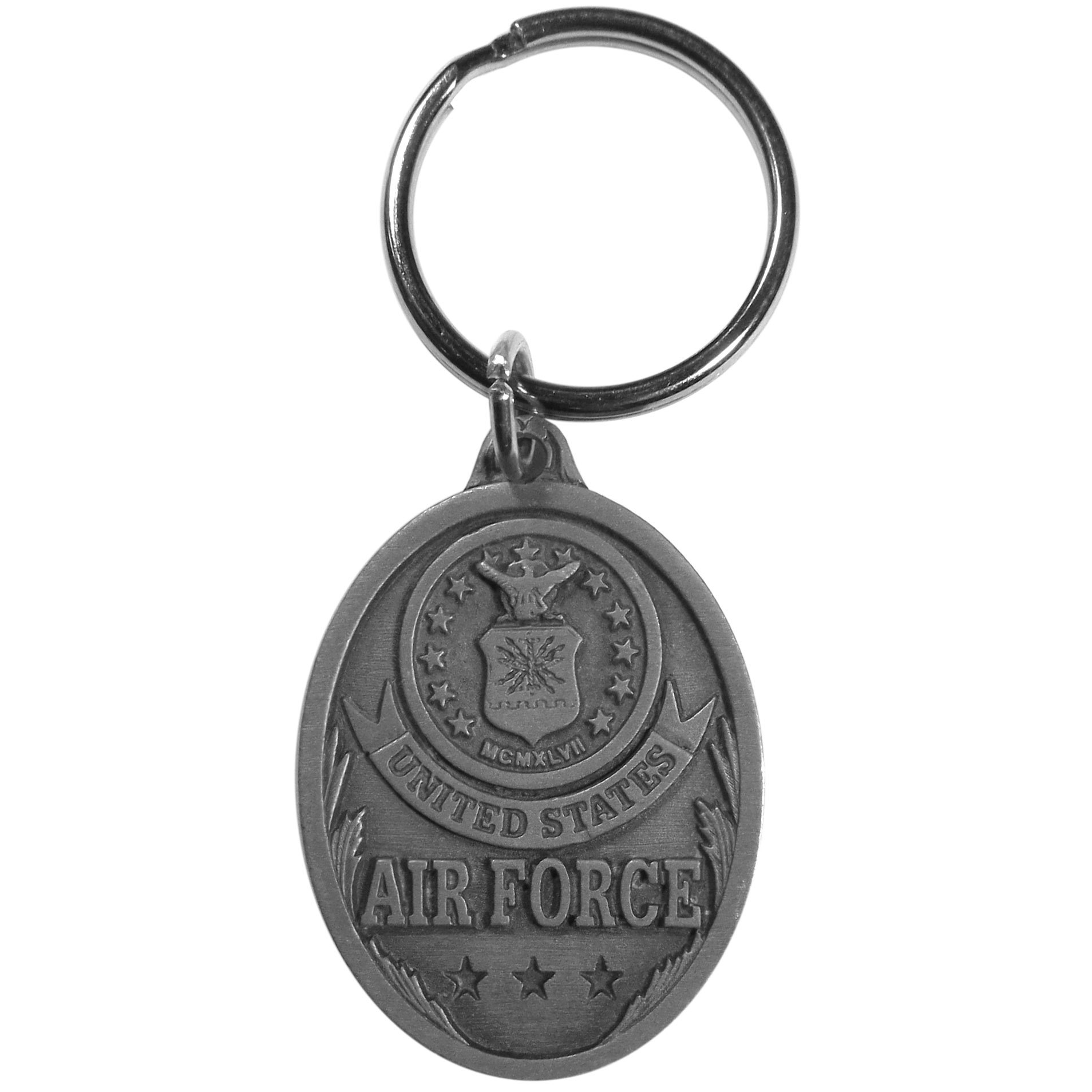 Siskiyou KR104 American Firefighter Antiqued Key Chain
