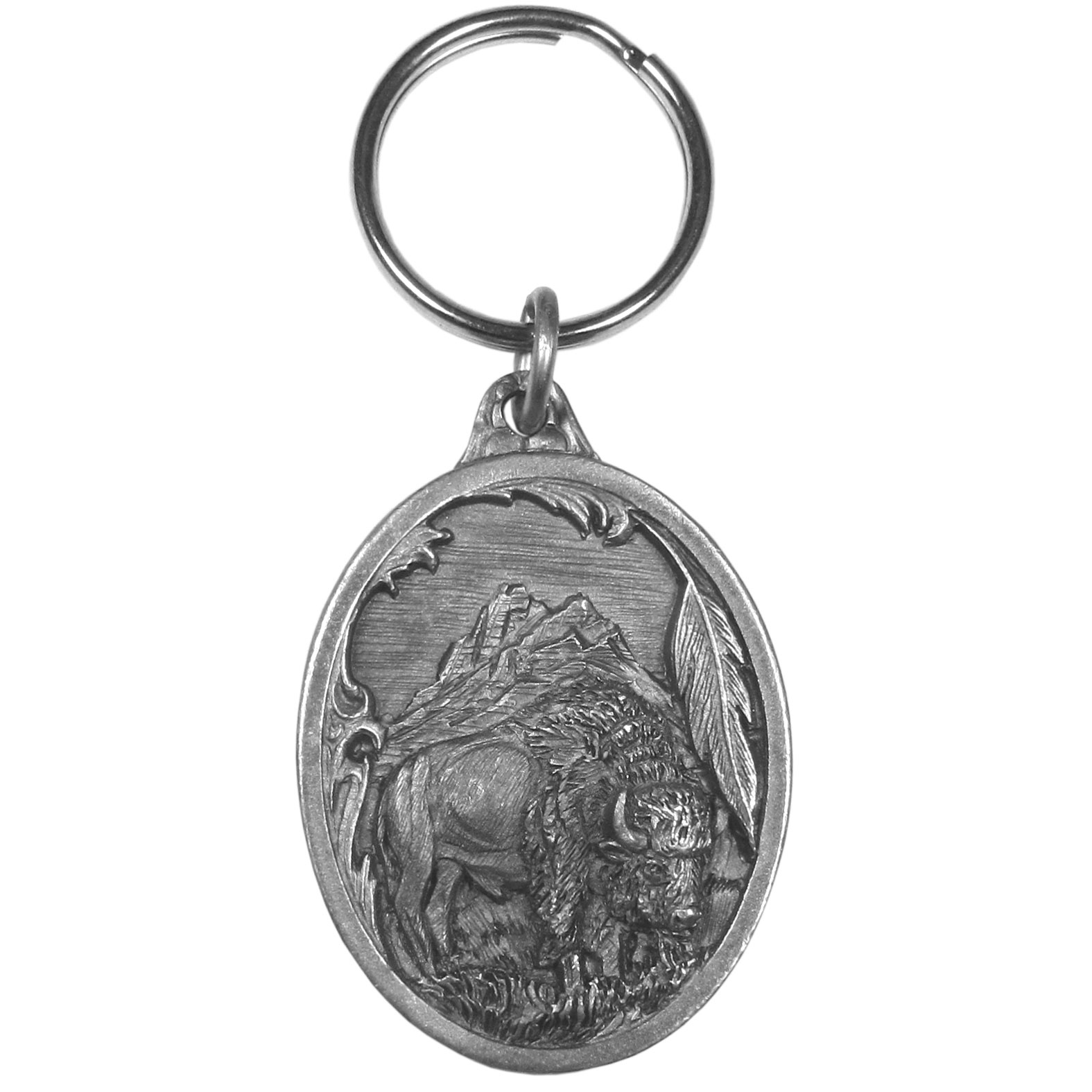 Siskiyou KR104 American Firefighter Antiqued Key Chain